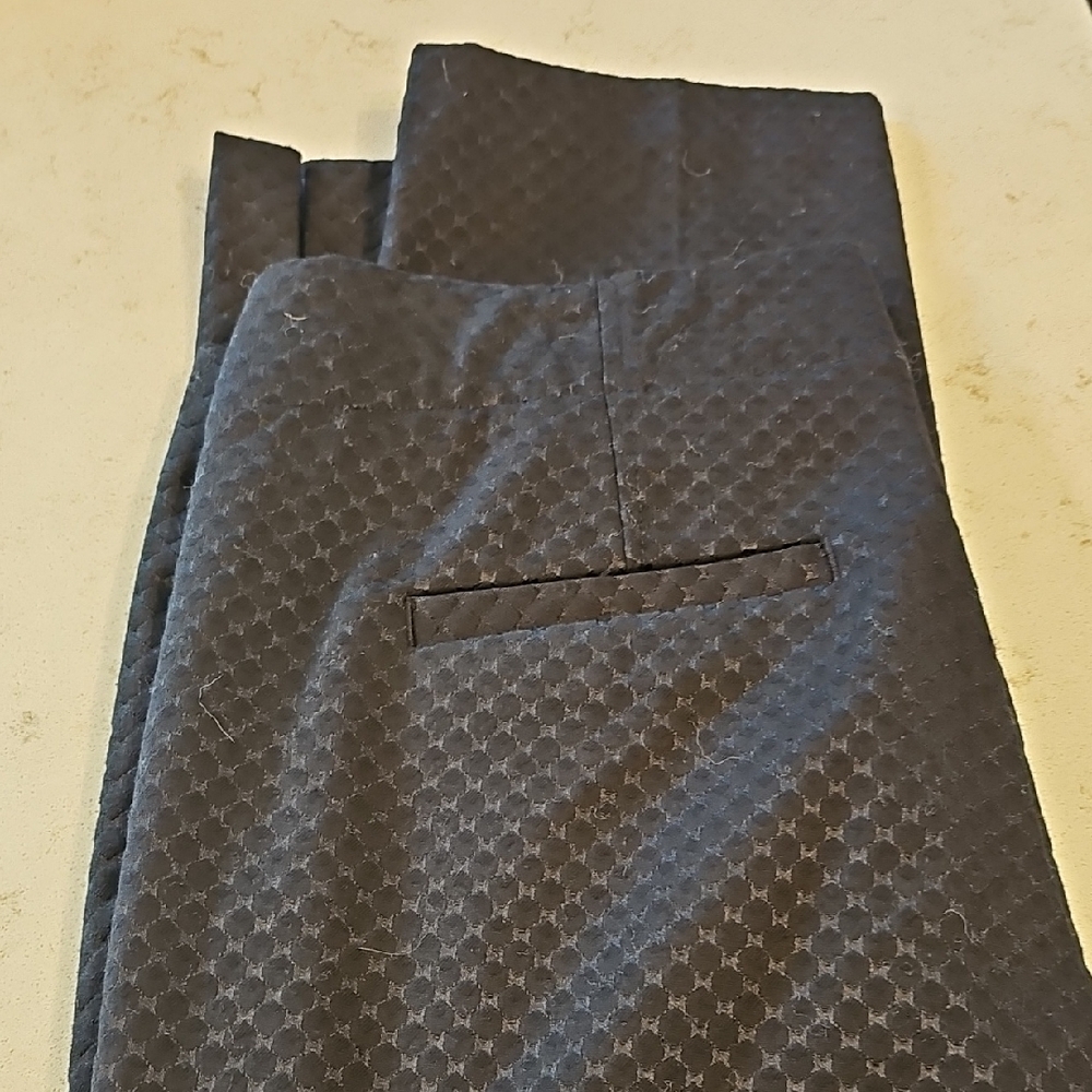 Stylish Black Patterned Pants